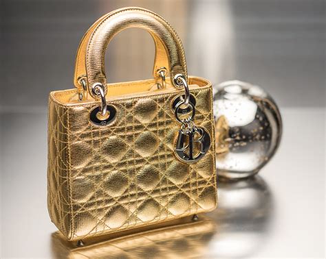 gold lady dior|lady dior by christian.